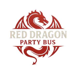 Red Dragon Party Bus official logo – luxury party bus service in Manila, Philippines