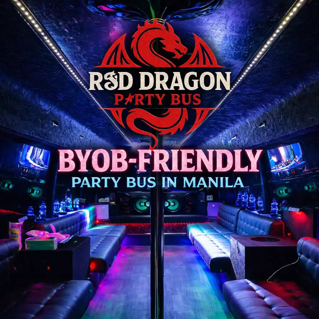 BYOB-friendly party bus in Manila