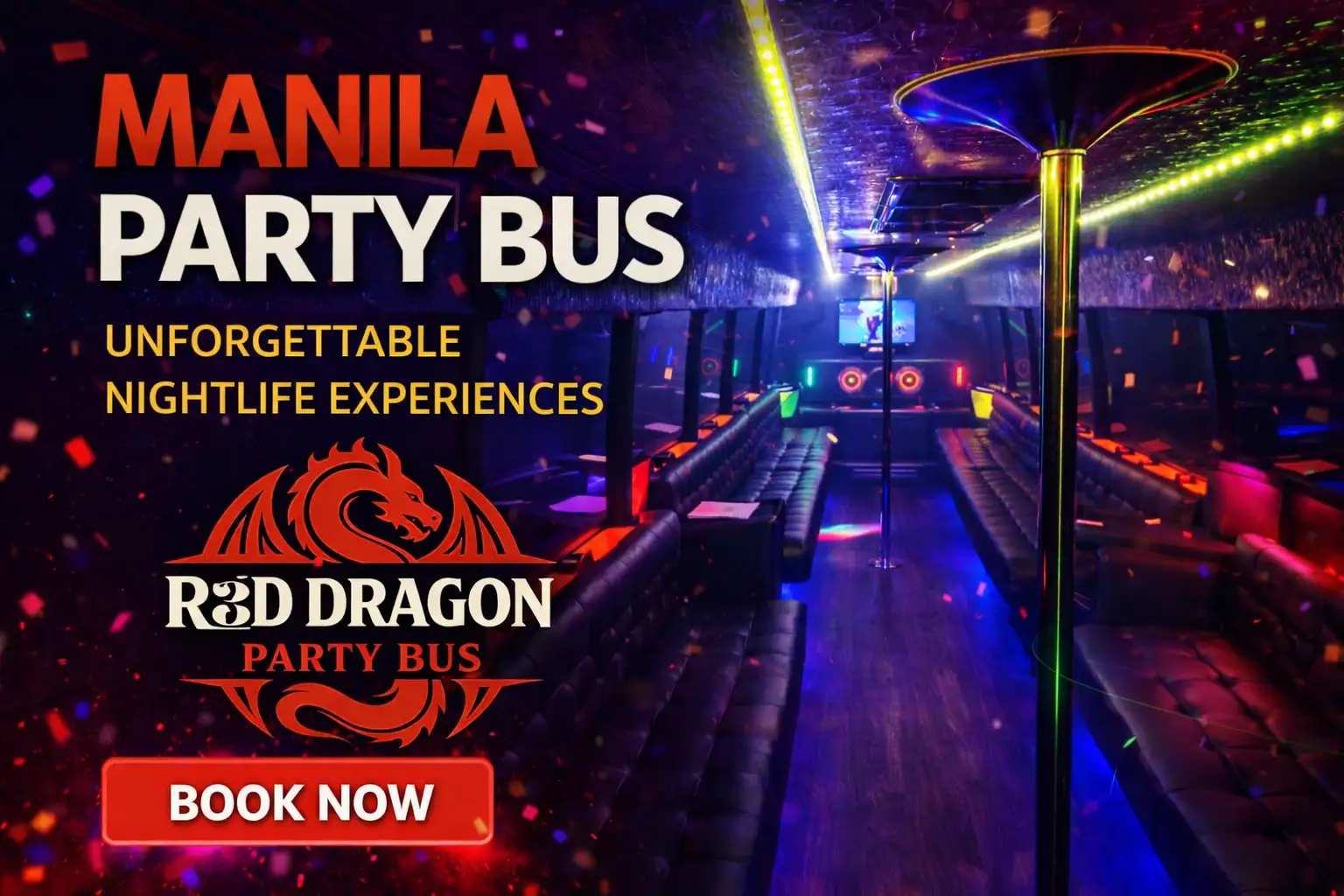 What is a party bus in Manila
